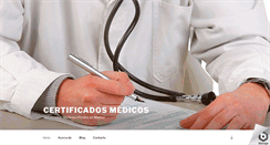 Desktop Screenshot of certificado-medico.com